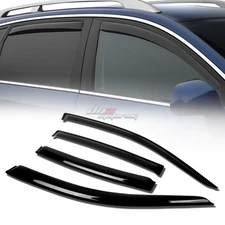 FOR 07-10 SEBRING/-14 200 SMOKE TINT WINDOW VISOR SHADE/VENT WIND/RAIN DEFLECTOR