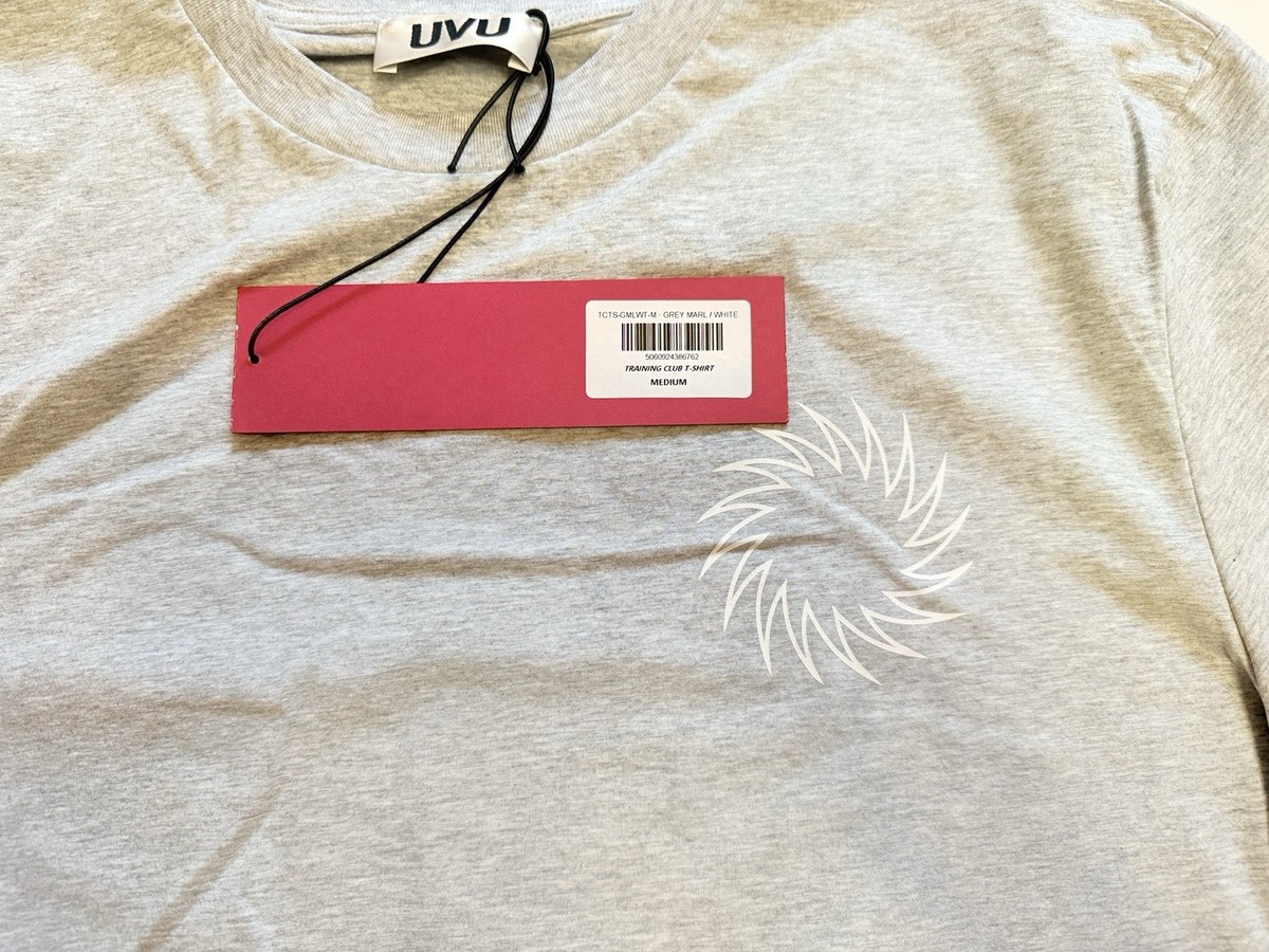 UVU Training Club Reflective Graphic T-Shirt Double Sided Grey