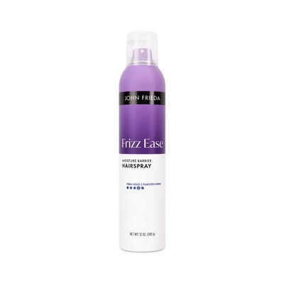 John Frieda Frizz Ease Moisture Barrier Firm Hold 12 Ounce (Pack of 1), Clear