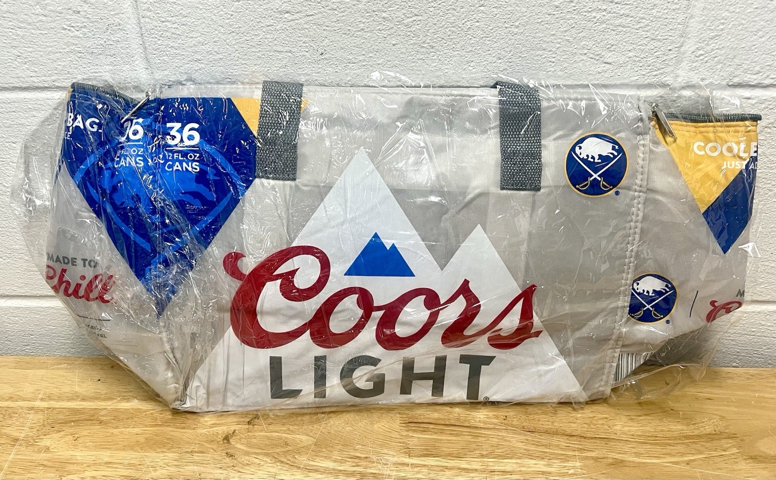 Bag Holds 36 Cans Large With Handles New