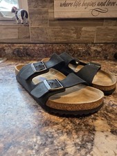 BIRKENSTOCK Arizona Oiled Leather Sandals Men's Size 9 Women 11 Soft Footbed