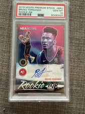 2019-20 NBA Hoops Premium Bruno Fernando Rookie Ink Autograph PSA 10 GEM MINT