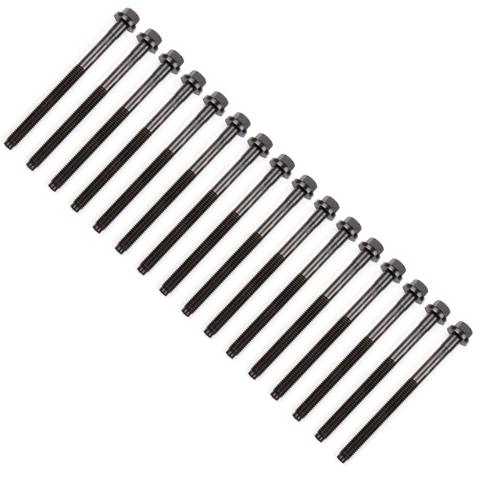 Juego de pernos de cabeza para Ford Ranger Taurus Mazda B3000 Mercury Sable 98-08 3,0 L OHV U Foto 3 de 4