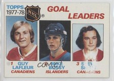 1978-79 Topps Leaders Mike Bossy Guy Lafleur Steve Shutt #63 HOF 0hr