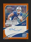 2025 Panini Absolute Dalton Kincaid Orange (RAW)
