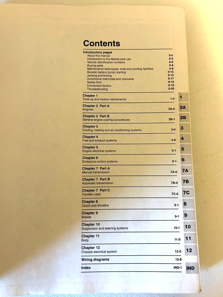 Manual de reparación automotriz Haynes Publications #61030 camionetas Mazda 1972-1993 Foto 4 de 4