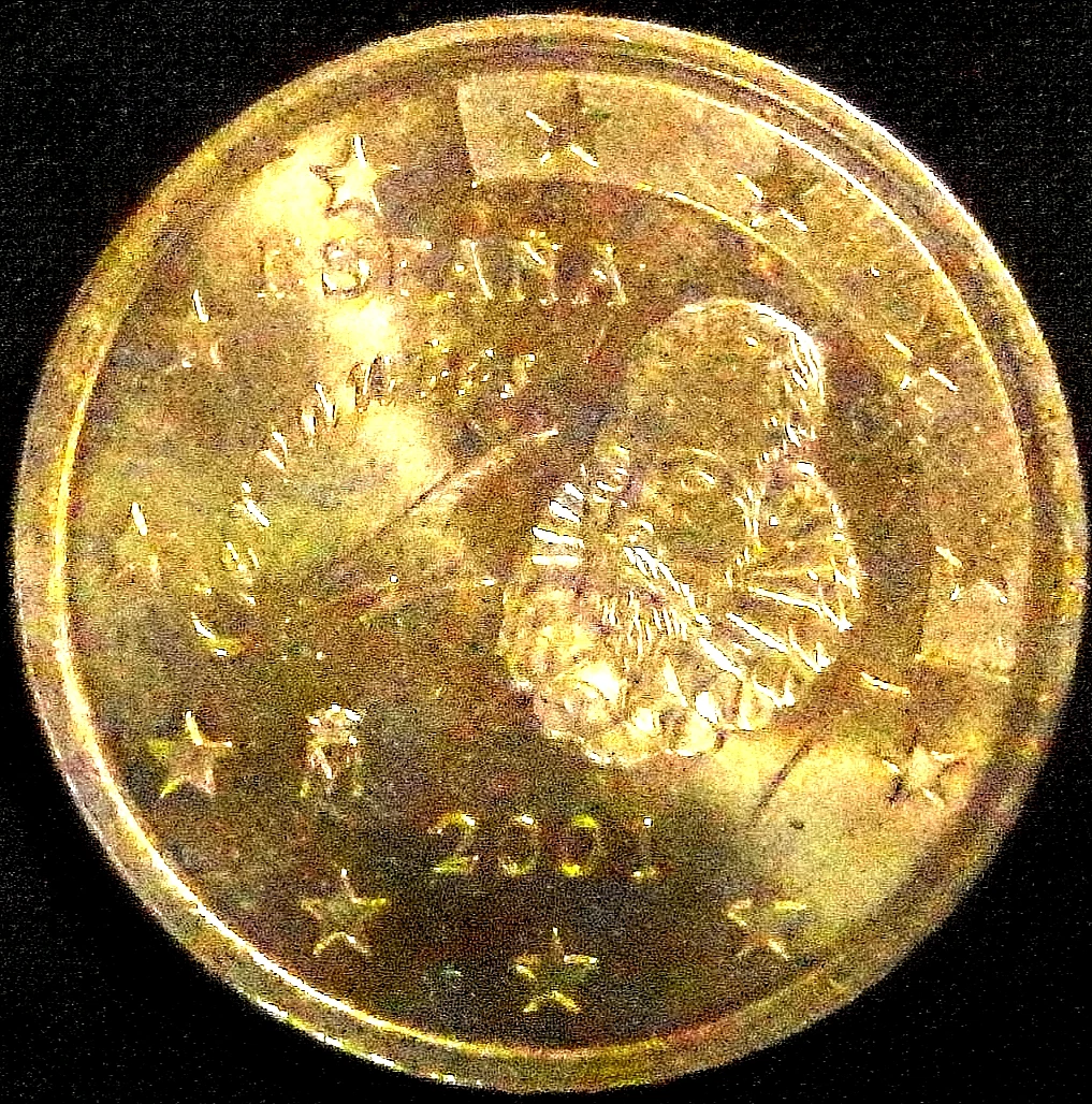 50 欧元美分硬币印第安纳西班牙硬币| eBay