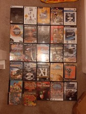 Big Job Lot Of PC Games On CD-ROMs. Top Titles And More Obscure Ones. Clearance