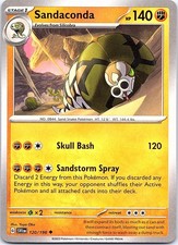 Sandaconda Scarlet & Violet 120/198 Uncommon Pokemon Near Mint Pokemon Card