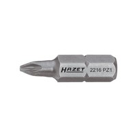 Hazet Bit 2216-PZ2 Sechskant Massiv 6,3 (1/4 Zoll) Pozidriv Profil PZ PZ2