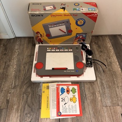 Sony My First Sony Electronic Sketch Pad HB-A5050 Learning System Made in Japan