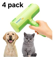 4 Pack - Dog Cat Hair Remover Brush Reusable - Easy Clean - Bulk Pack