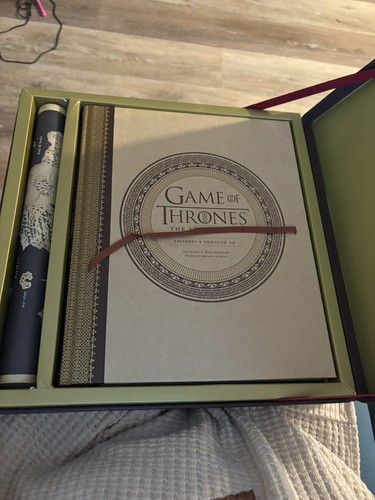 Game of Thrones: Collector'sEdition Hardcover Maps Portfolio + khal drogo NIB