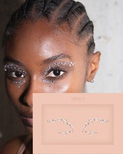 Eye Dazzle Face Jewels by Mercy London Liner Crystal nico, Iridescent