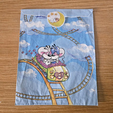 Diddl Mouse Small Paper Bag Blue Rollercoaster Design Diddlina