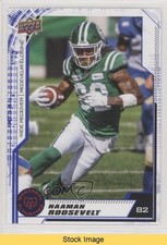 2020 Upper Deck CFL Blue Naaman Roosevelt #183 READ f5g