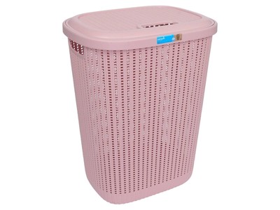 Keeper Arne Laundry Basket, Pink, 44X34X58 Cm