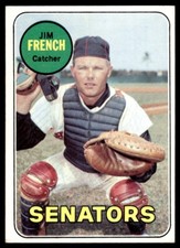 1969 Topps Jim French Washington Senators #199