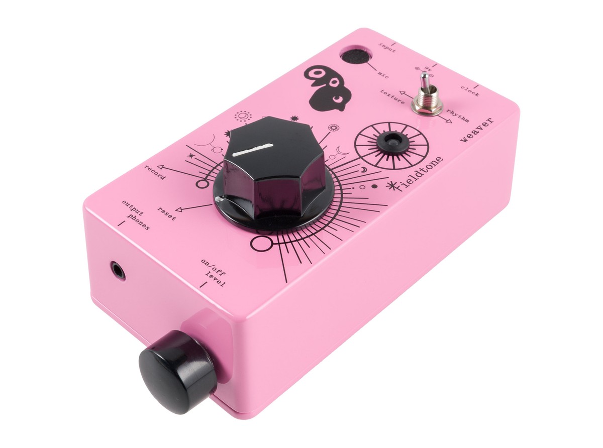 Fieldtone Weaver One Knob Audio Sampler (Pink) GADGET - NEW
