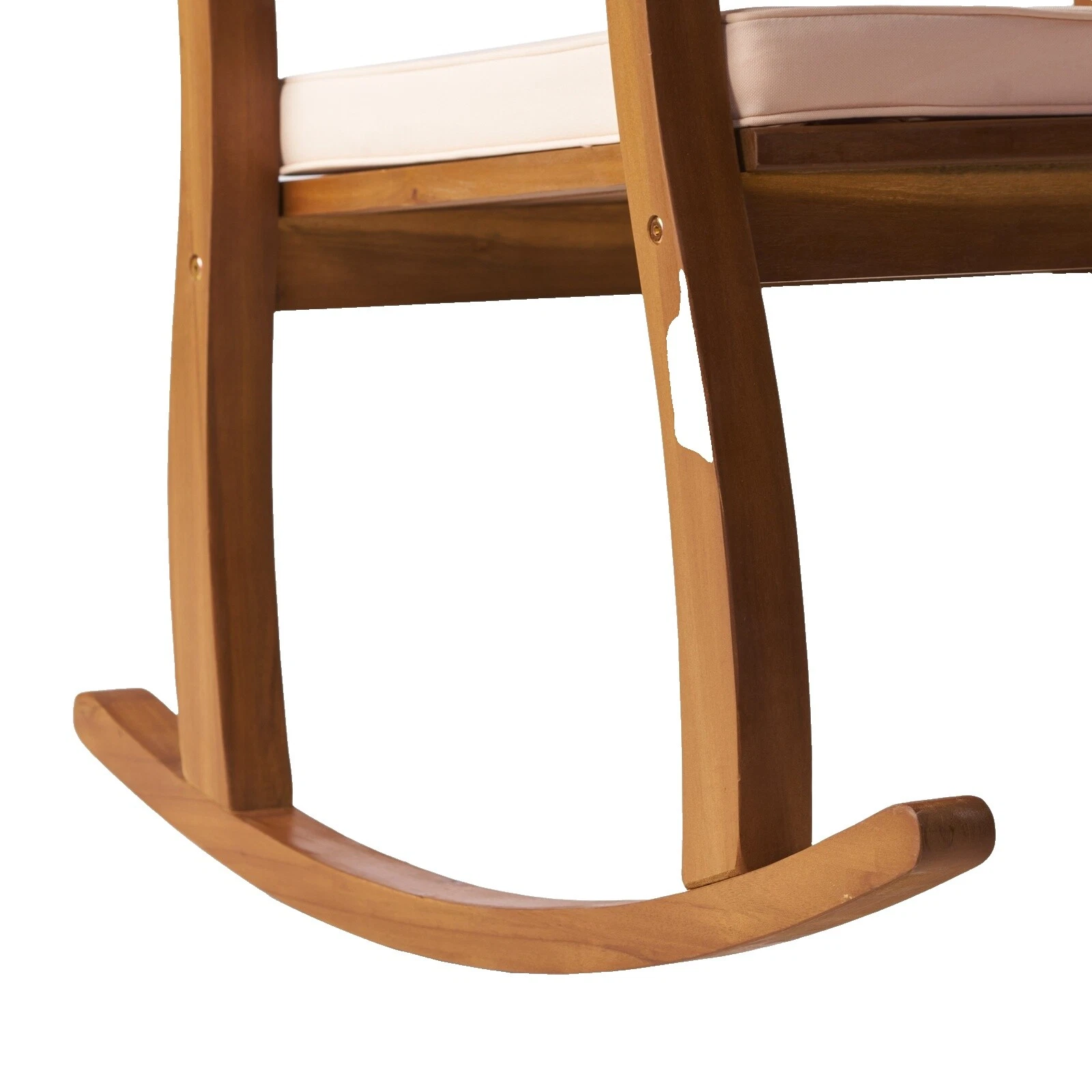 Madera y tela Mecedoras Sillas De Patio