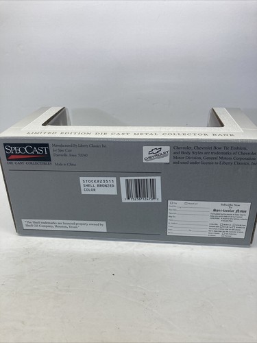 1952 Chevrolet Die Cast Bank 2000 Millennium NIB - Picture 5 of 6