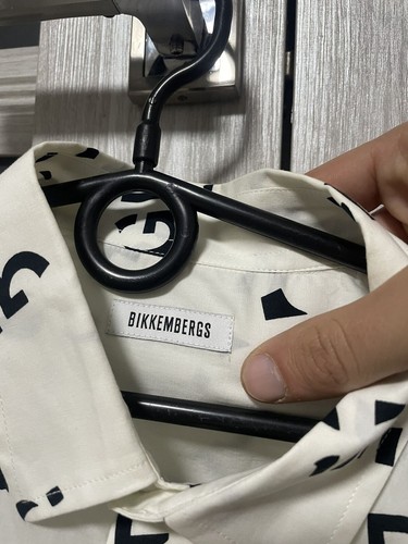 Dirk Bikkembergs Monogram Rare Shirt Classic Mans Size M - Picture 8 of 16