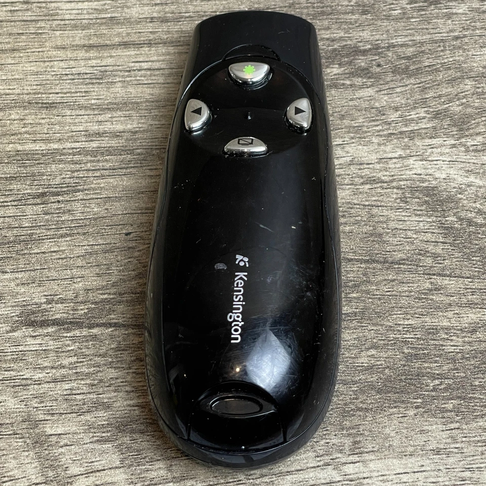 Kensington Black Wireless Handheld 4-Button Green Laser Presenter Remote Control - Image 2 of 4
