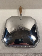 Sheffield Silver Co. Silent Butler Crumb/Ash Tray Stallion/Horse Design