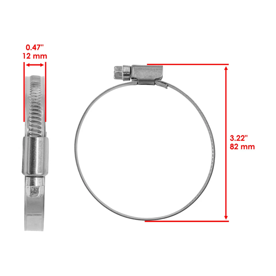 Bota colector de admisión con abrazadera para Polaris Ranger Crew 700 2008-2009 Foto 3 de 4