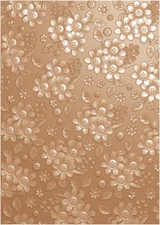 3D Embossing Folder for Card Making,Mini Blooms Clear Plastic Texture Fades Embo