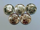 Kennedy Silver Half Dollar GEM BU !! 1965 - 69 Hand Picked From SMS Sets