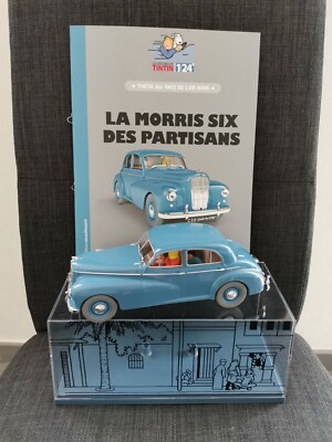 LA MORRIS SIX DES PARTISANS N°53 TINTIN au pays de l'or noir 1/24