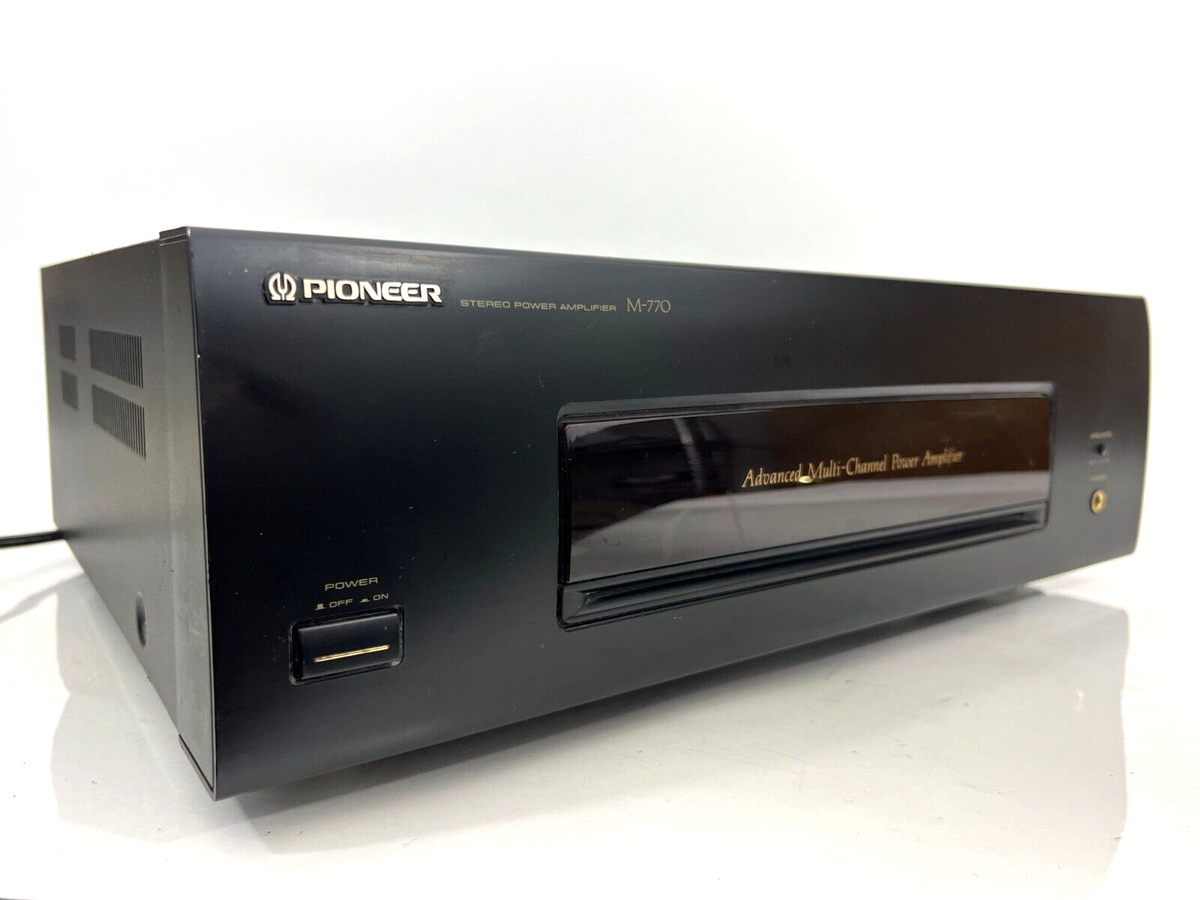 Pioneer M-770 Stereo Power Amplifier - For Parts | eBay