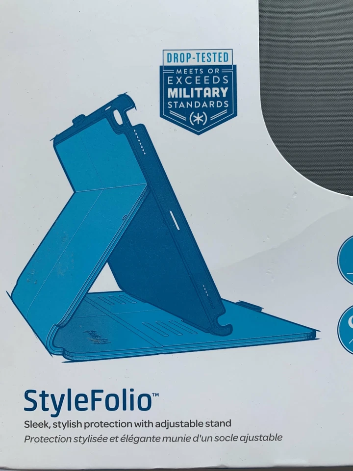 Speck Stylefolio Tablet Grey Case 10.5” iPad Pro Drop Tested Multiple Viewing Ty - Image 3 of 4