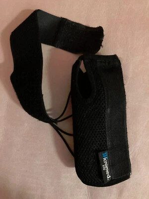 Wicromed Std Bandage Poignet Orthèse Rail Prise en Charge Gauche Taille M Noir - Photo 1/4