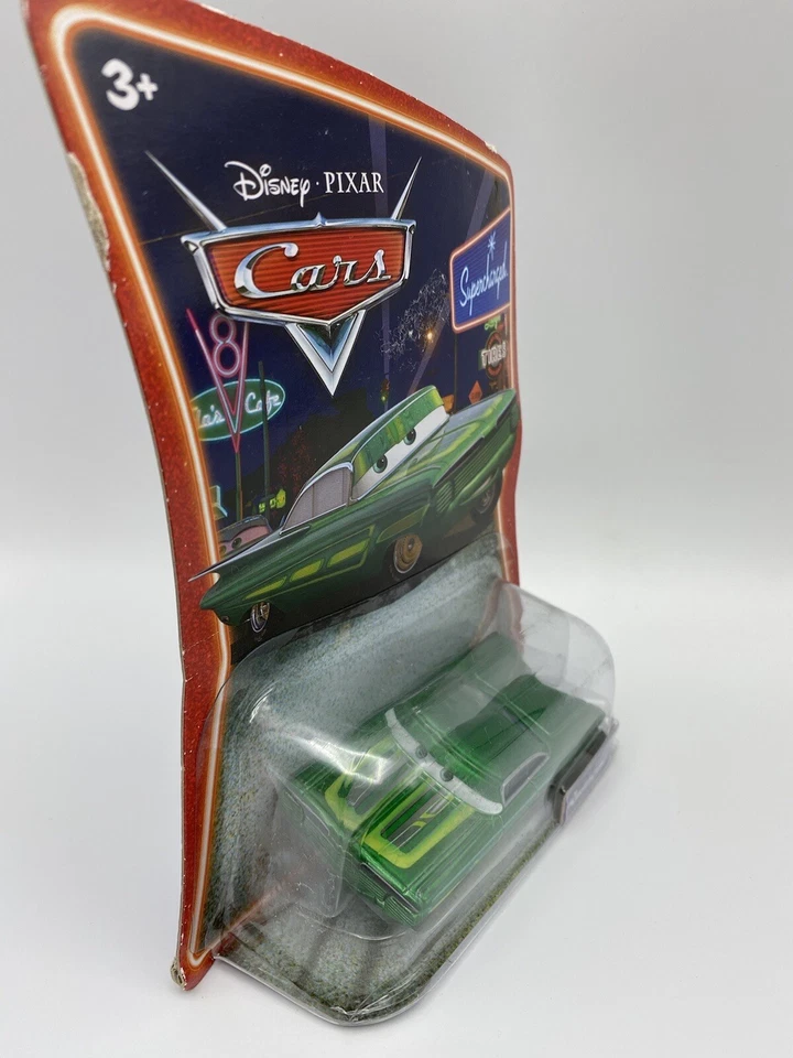 Disney Pixar Cars Movie Green Ramone Supercharged Die Cast Toy Car NEW - Image 3 of 4