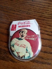 Vintage Coca Cola Pocket Mirror