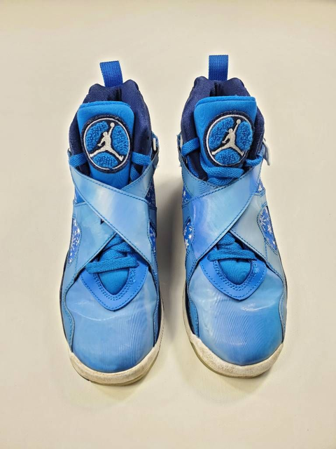 Buy Size 4y Youth Nike Air Jordan 8 Retro GS Snowflake Frozen Blizzard Blue  online | eBay