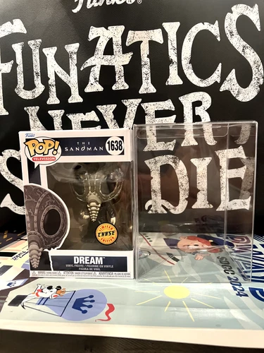 Funko Pop! - The Sandman: Dream (Chase) #1638 with Protector