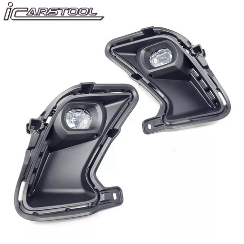 LED Fog Lights Kit For 24+ Toyota Grand Highlander w/Switch Bezel Wires Brackets - Picture 5 of 20