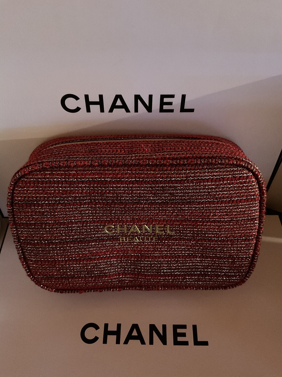 Makeup Tasche Kosmetiktasche Von Chanel CHANEL Original