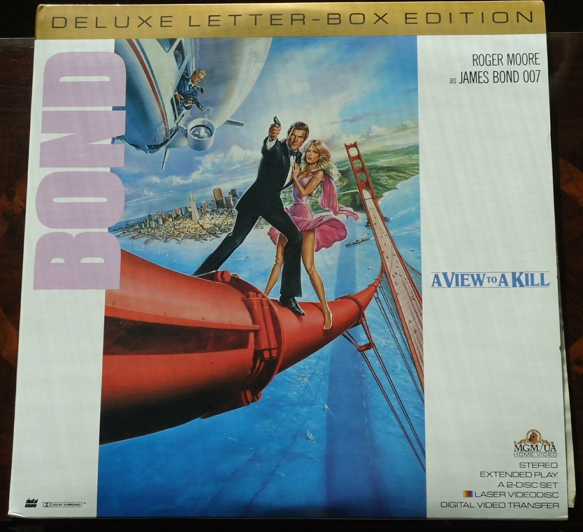 A View to A Kill Laser Disk 1990 2 Disks | eBay
