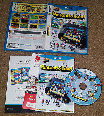 Nintendo Land Nintendoland Nintendo Wii U Wiiu Complete Rare Cib 12 Ebay