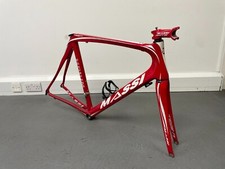 Massi Hdium Carbon Frameset. Medium/Large 56cm, Rim Brake, Skewer Axle