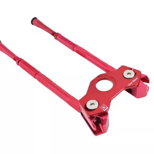 AU Ship~Gearoop Bike CoolStand Aluminum Adjustable Side Stick 33-39mm,Red - Picture 5 of 8