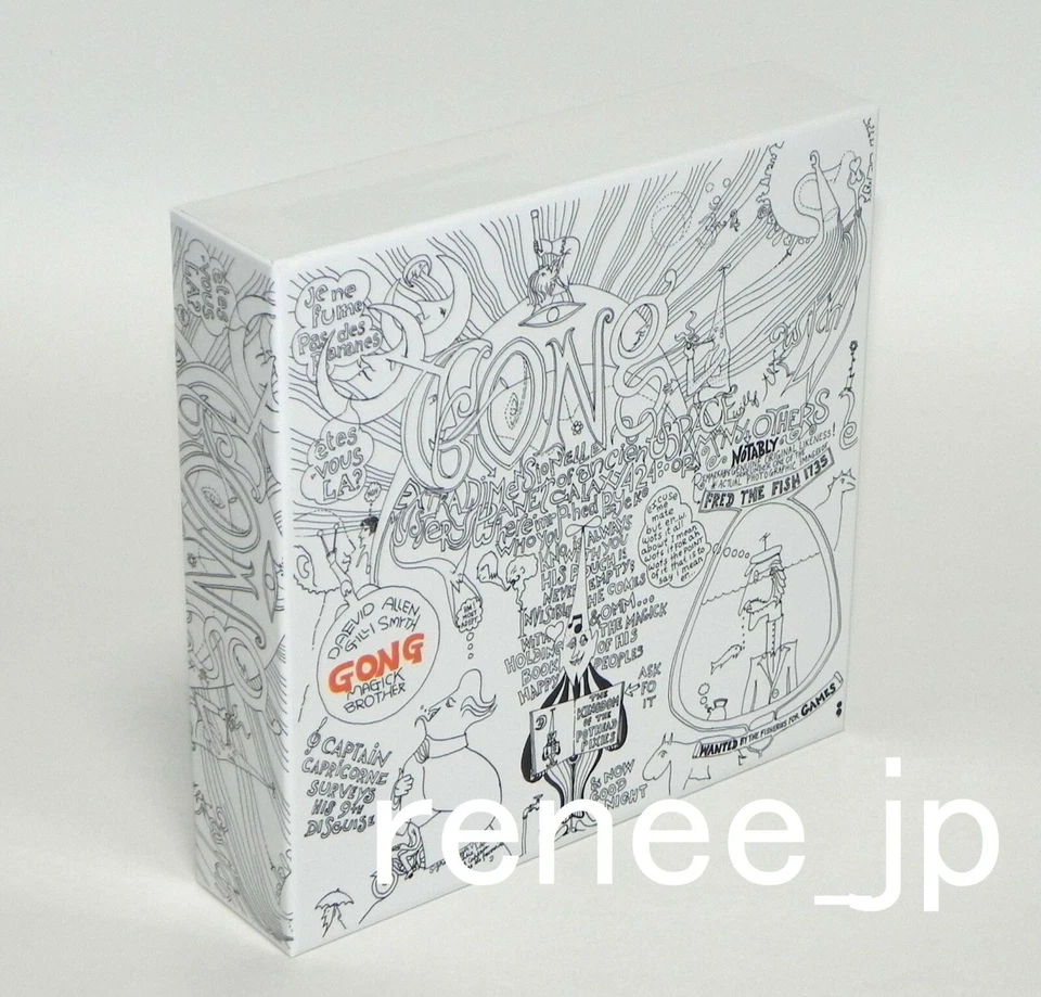 Gong, Daevid Allen / JAPAN Mini LP SHM-CD x 4 titles + PROMO BOX Set!! NEW!! Foto 2 de 4