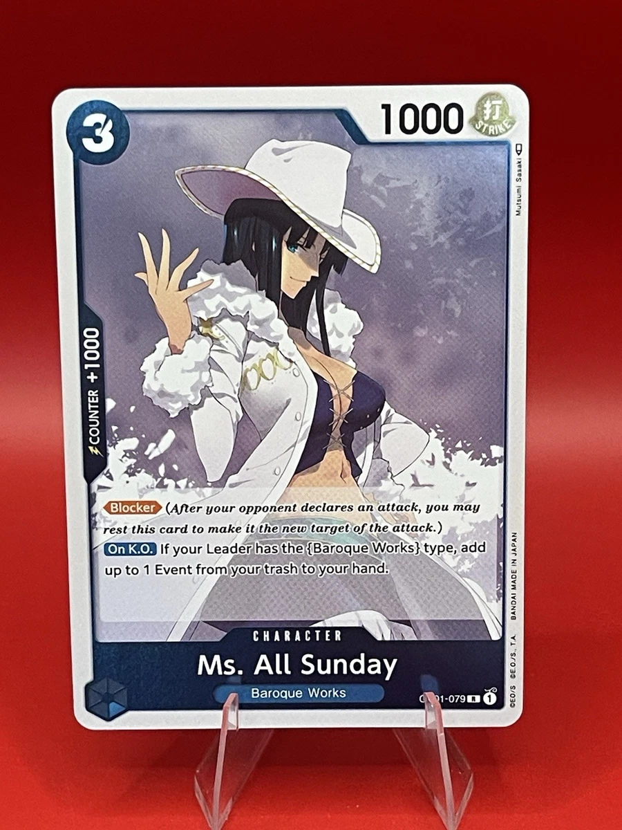 25+ Ms. All Sunday OP01-079 Romance Dawn for sale | Updated Oct 2026