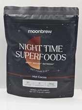 Hot Cocoa Nighttime Superfood.  Rest, Relax, Refresh. Delicious! 30 Servings