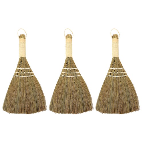 3 Pcs Desktop Duster Büro Kleine Strohbesen Kleiner Büroschreibtisch