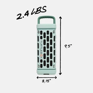 TURTLEBOX Haut-parleur portable Bluetooth Ranger 2" Rivière Rock